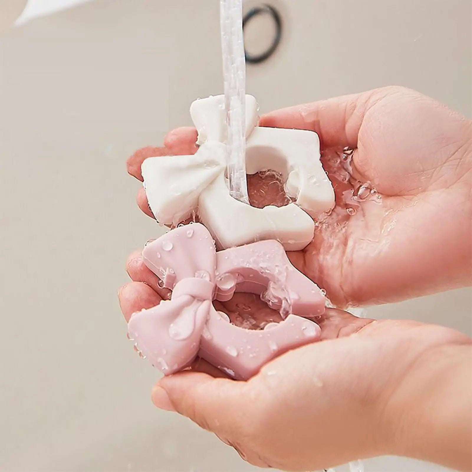 Soporte Lazo de Silicona para Cocina