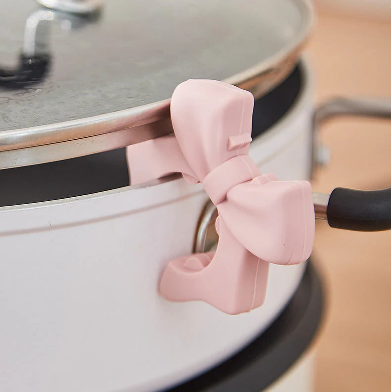 Soporte Lazo de Silicona para Cocina